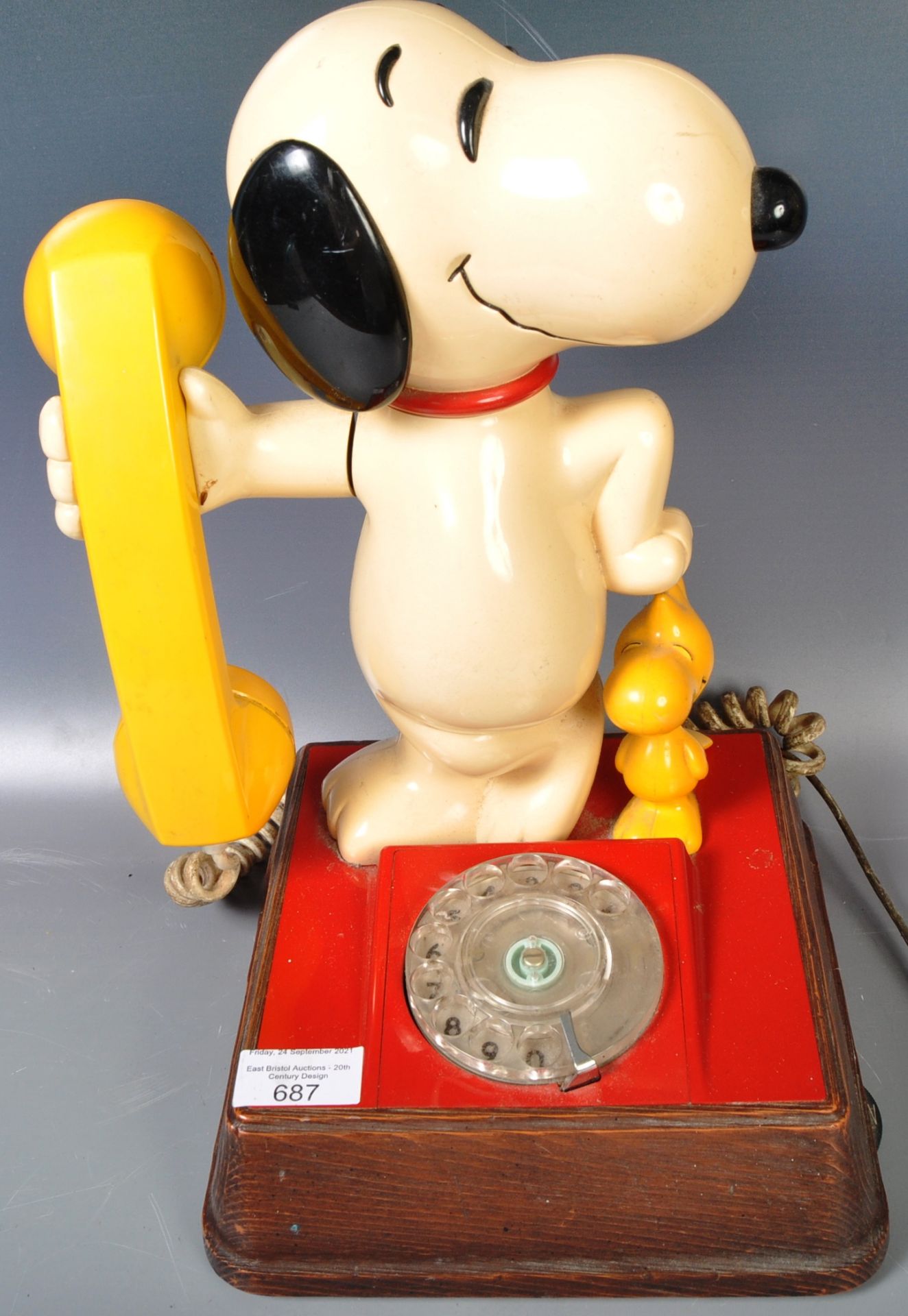RETRO 1970'S NOVELTY SNOOPY DIAL TELEPHONE - Image 3 of 7