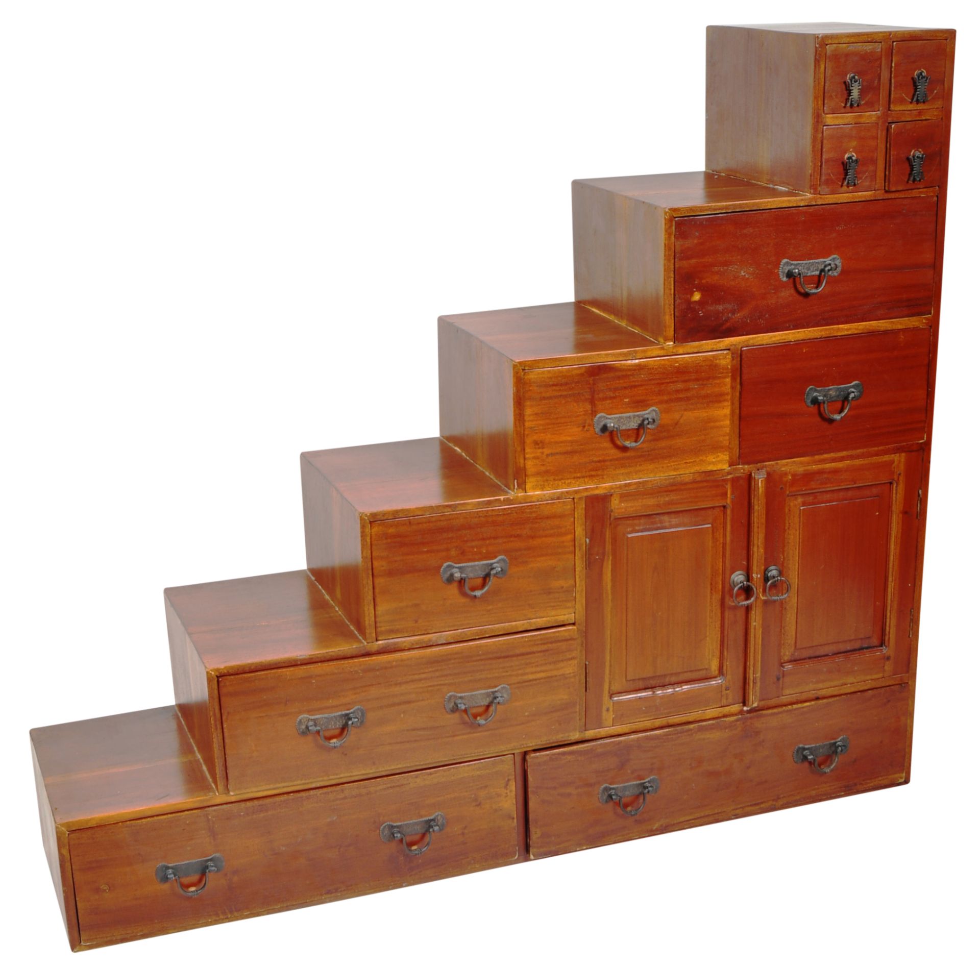 CONTEMPORARY SET OF STAIRS CHEST OF DRAWERS