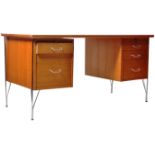 TERRENCE CONRAN FOR HABITAT - 70'S TEAK AND CHROME DESK