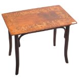 FISCHEL (THONET) - LATE VICTORIAN NURSERY RHYME TABLE