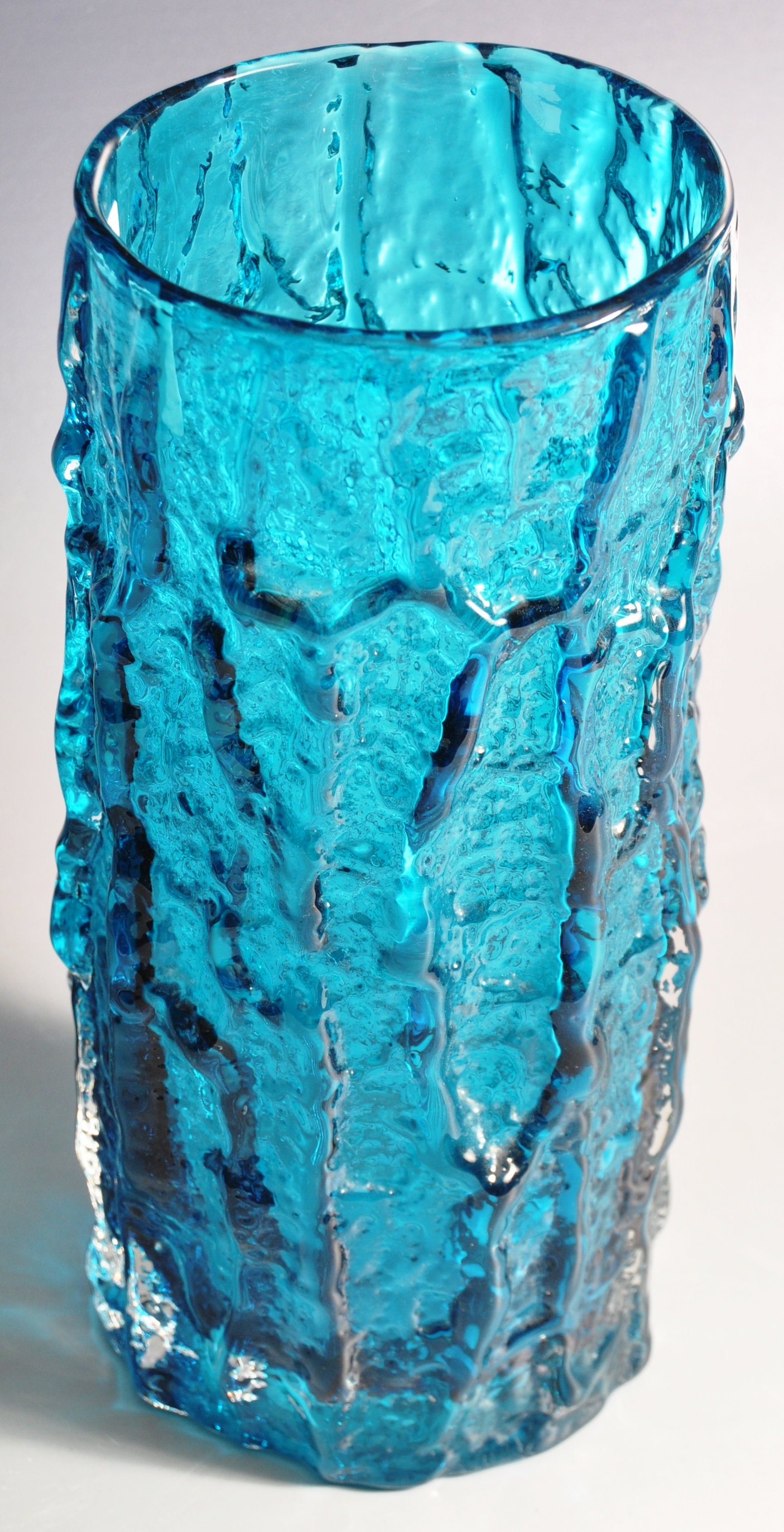 GEOFFREY BAXTER - WHITEFRIARS - 9691 VASE IN KINGFISHER BLUE - Image 2 of 8