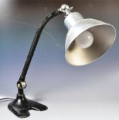 RETRO VINTAGE 1940'S FRENCH INDUSTRIAL FACTORY LAMP