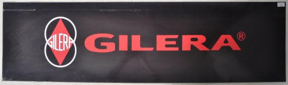 GILERA - POINT OF SALE SHOWROOM ADVERTISING SIGN