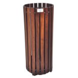 GLADLYN WARE - MID 20TH CENTURY TEAK UMBRELLA / STICK STAND