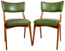 BENCHAIRS - PAIR OF RETRO VINTAGE 1950S SIDE CHAIRS