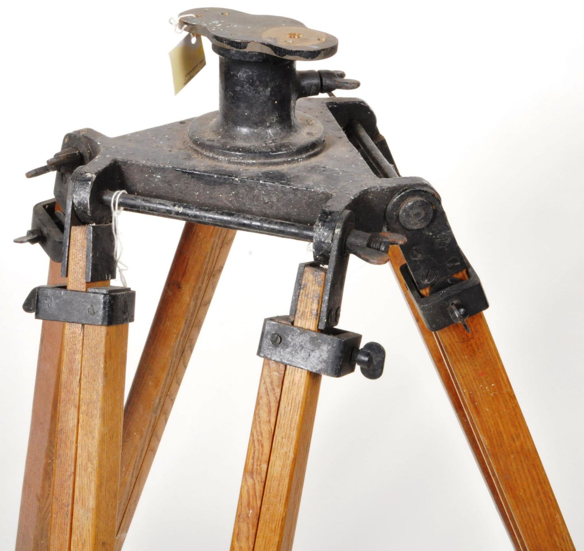 THEODOLITE - VINTAGE TRIPOD BEECH AND METAL TRIPOD - Bild 3 aus 4