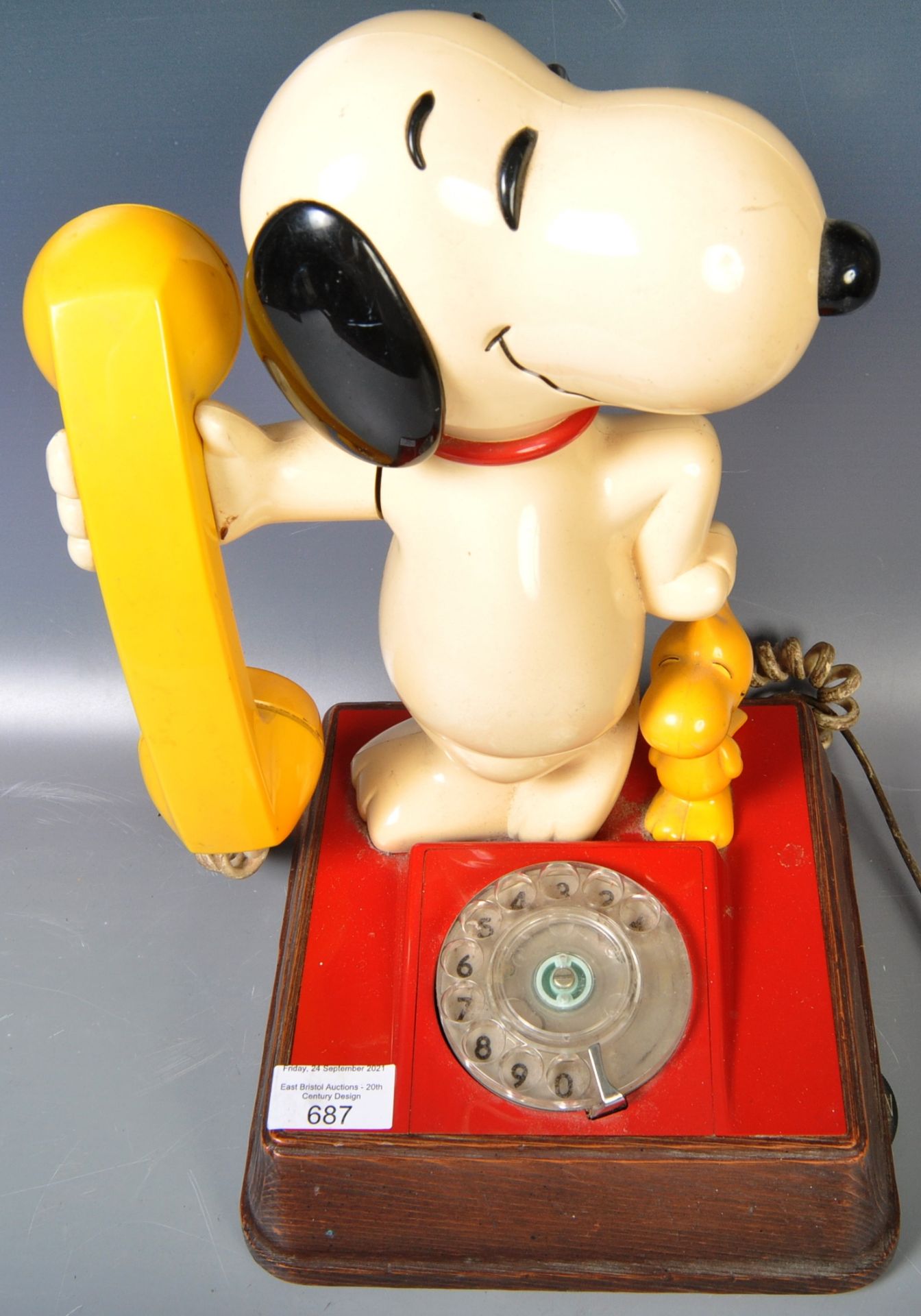 RETRO 1970'S NOVELTY SNOOPY DIAL TELEPHONE - Image 2 of 7