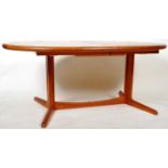 MANNER OF BENNY LINDEN - 1960'S DANISH TEAK WOOD DINING TABLE