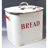 RETRO VINTAGE 20TH CENTURY KITCHEN ENAMEL BREADBIN