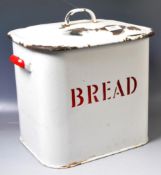 RETRO VINTAGE 20TH CENTURY KITCHEN ENAMEL BREADBIN