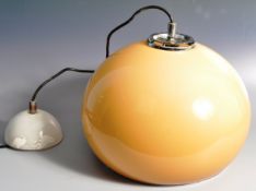 HARVEY GUZZINI - BUD GRANDE - 1960'S ITALIAN SPACE AGE CEILING LAMP