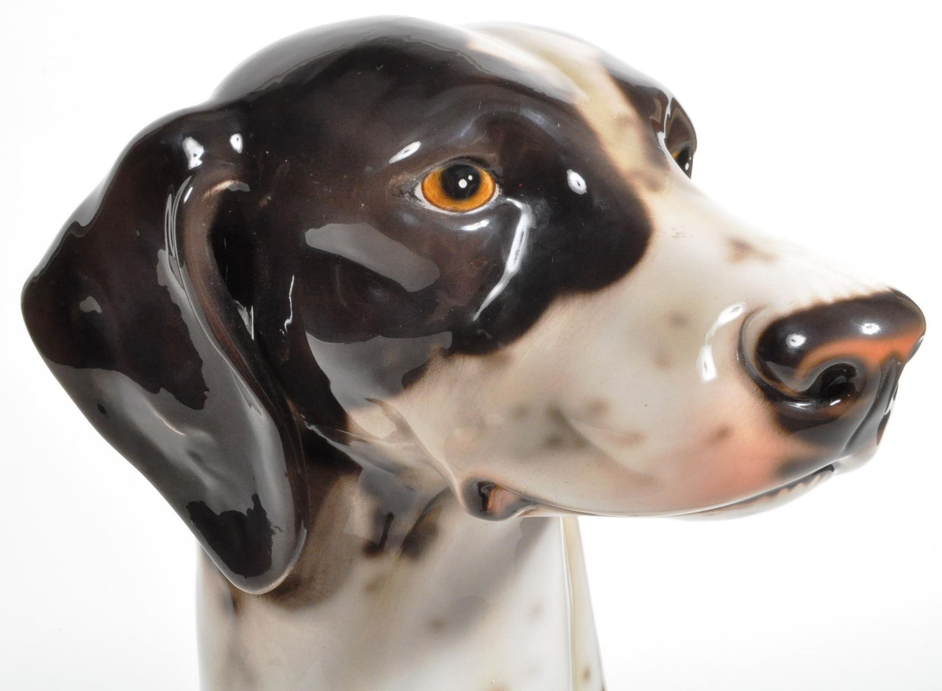 LARGE ITALIAN 1960'S CERAMIC SPANIEL DOG FIGURE - Image 3 of 6