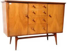 EVEREST MID CENTURY WALNUT SIDEBOARD CREDENZA