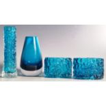 GEOFFREY BAXTER - WHITEFRIARS - TEXTURED RANGE - COLLECTION OF GLASS