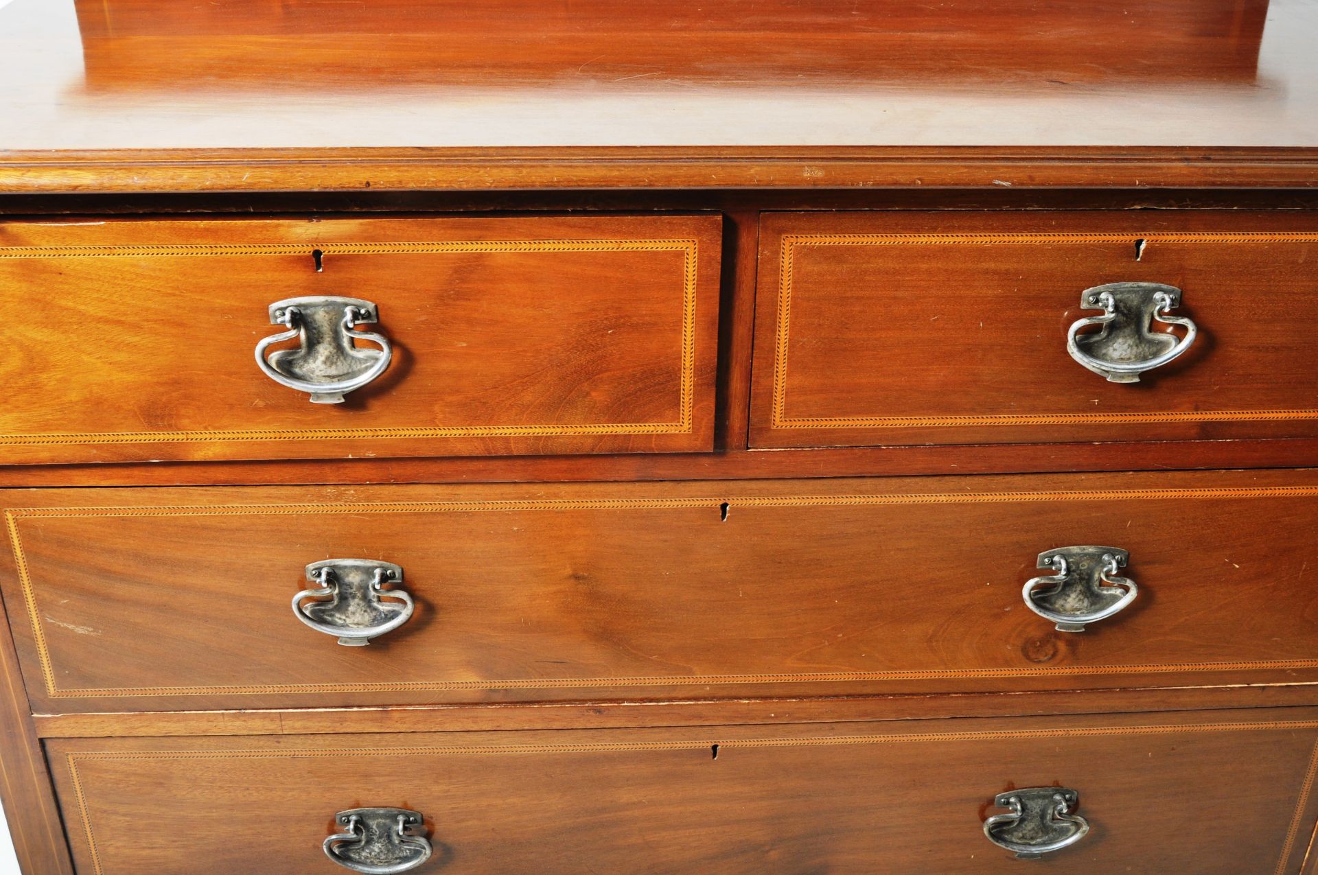 19TH CENTURY VICTORIAN ART NOUVEAU CHEST OF DRAWERS - Image 3 of 9