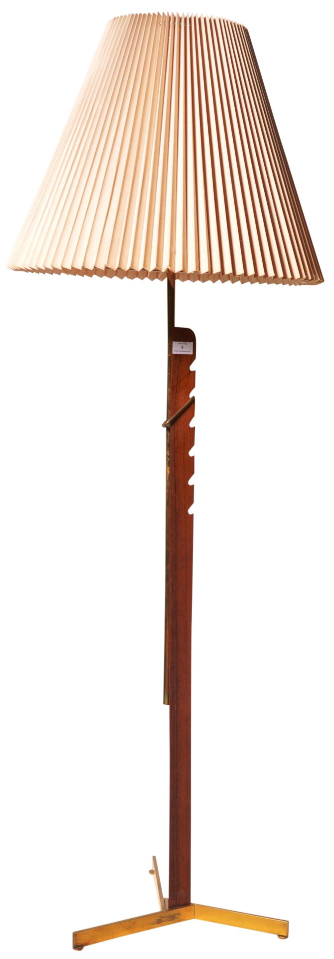 SVEND AAGE HOLM SORENSEN - 1960'S DANISH ADJUSTABLE FLOOR LAMP