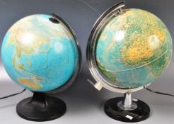 ITALIAN AND DANISH RETRO DESK TOP GLOBES