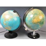 ITALIAN AND DANISH RETRO DESK TOP GLOBES