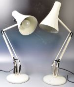 HERBERT TERRY - MODEL 90 - MATCHING PAIR OF ANGLEPOISE LAMPS