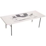 CONRAN FOR HABITAT - 1960'S FORMICA TOPPED COFFEE TABLE
