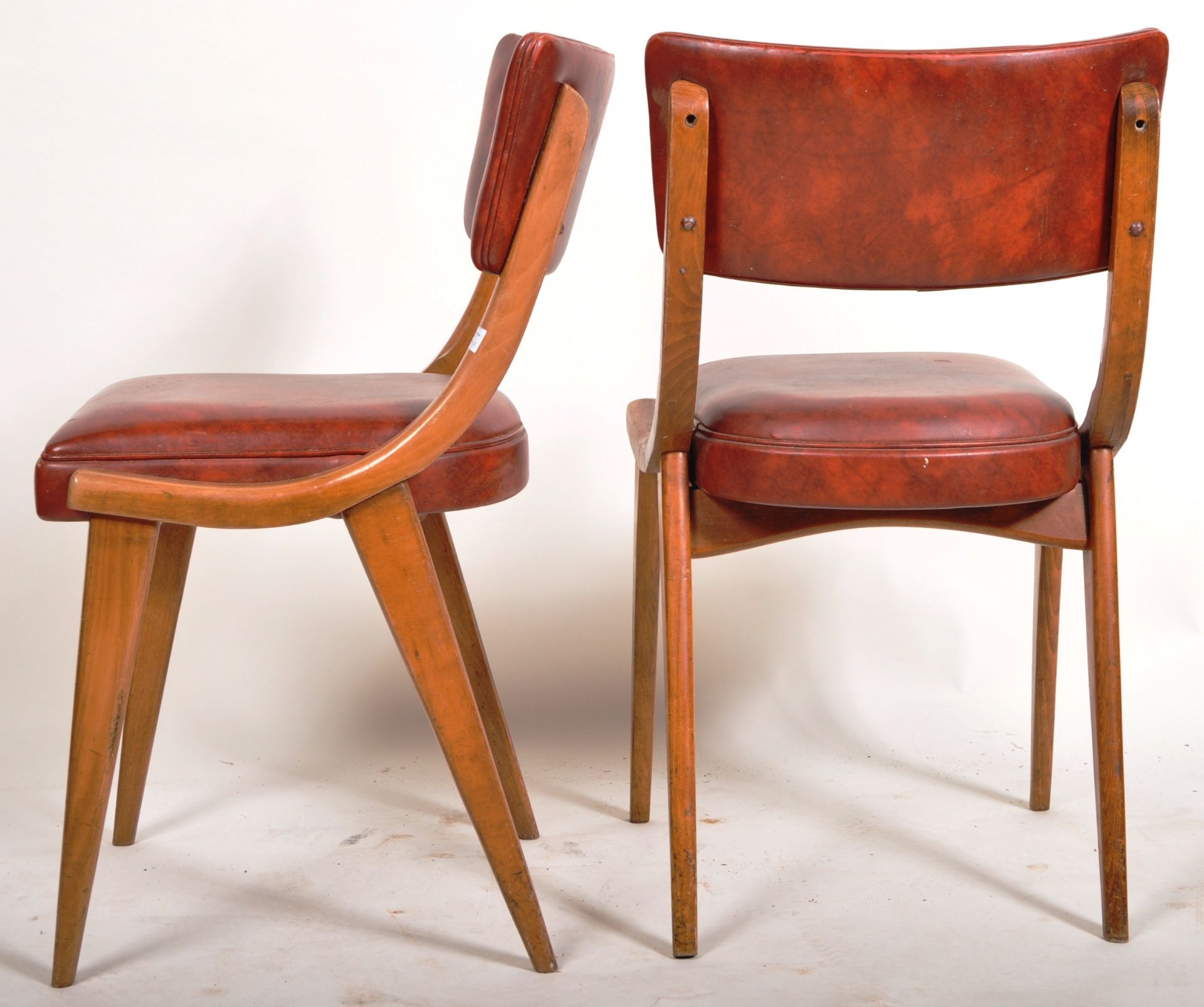 BEN CHAIRS - SET OF ORIGINAL 1960'S DINING CHAIRS - Image 5 of 6