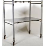 CHAS F. THACKRAY MID CENTURY MEDICAL TWO TIER TROLLEY