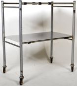 CHAS F. THACKRAY MID CENTURY MEDICAL TWO TIER TROLLEY