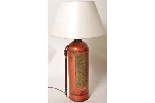 Fire Extinguishers Converted, Fire Extinguisher Floor Lamp