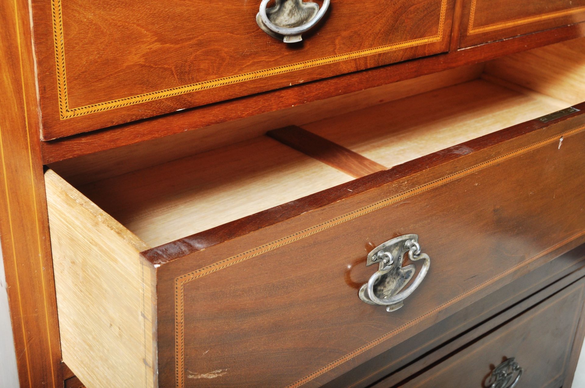 19TH CENTURY VICTORIAN ART NOUVEAU CHEST OF DRAWERS - Image 5 of 9