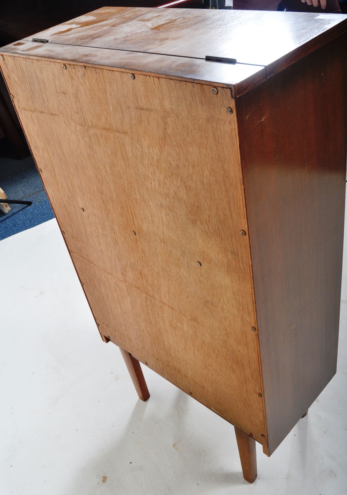 1960'S RETRO VINTAGE TEAK WOOD COCKTAIL CABINET - Image 7 of 7