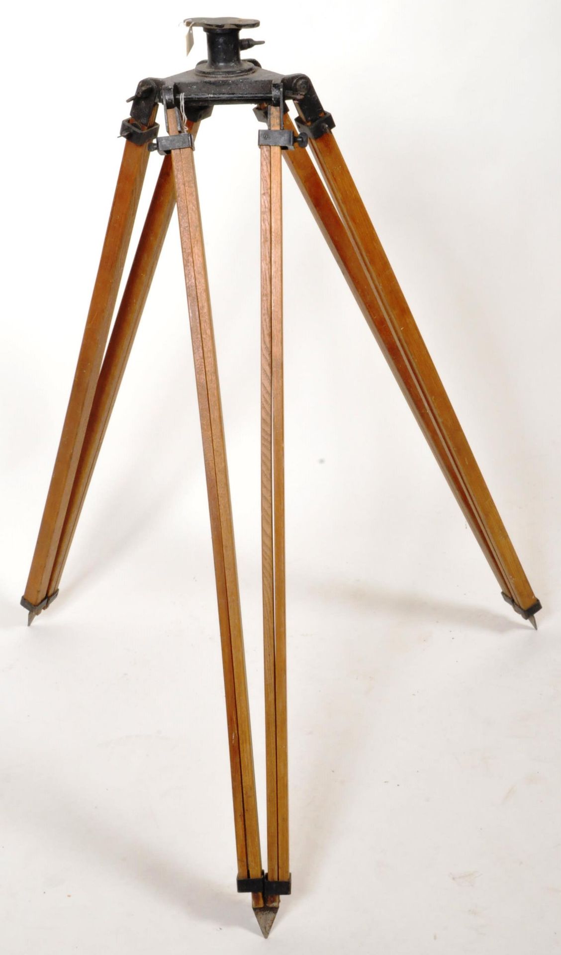 THEODOLITE - VINTAGE TRIPOD BEECH AND METAL TRIPOD - Bild 2 aus 4