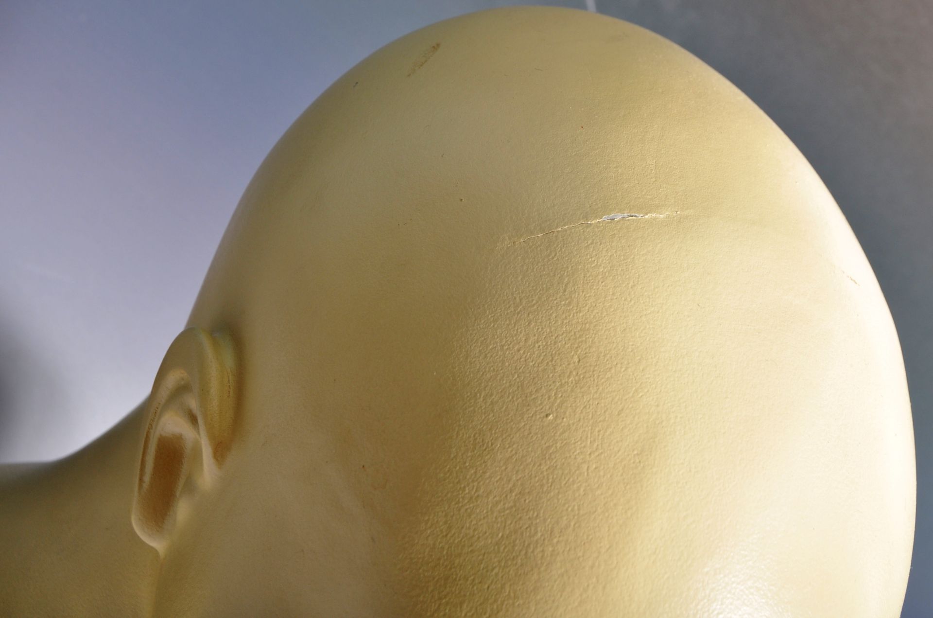 MID CENTURY SHOP HABERDASHERY POINT OF SALE MANNEQUIN HEAD - Image 4 of 6