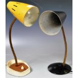 TWO RETRO VINTAGE LAMPS INCLUDING A PIFCO MODEL 971 EXAMPLE