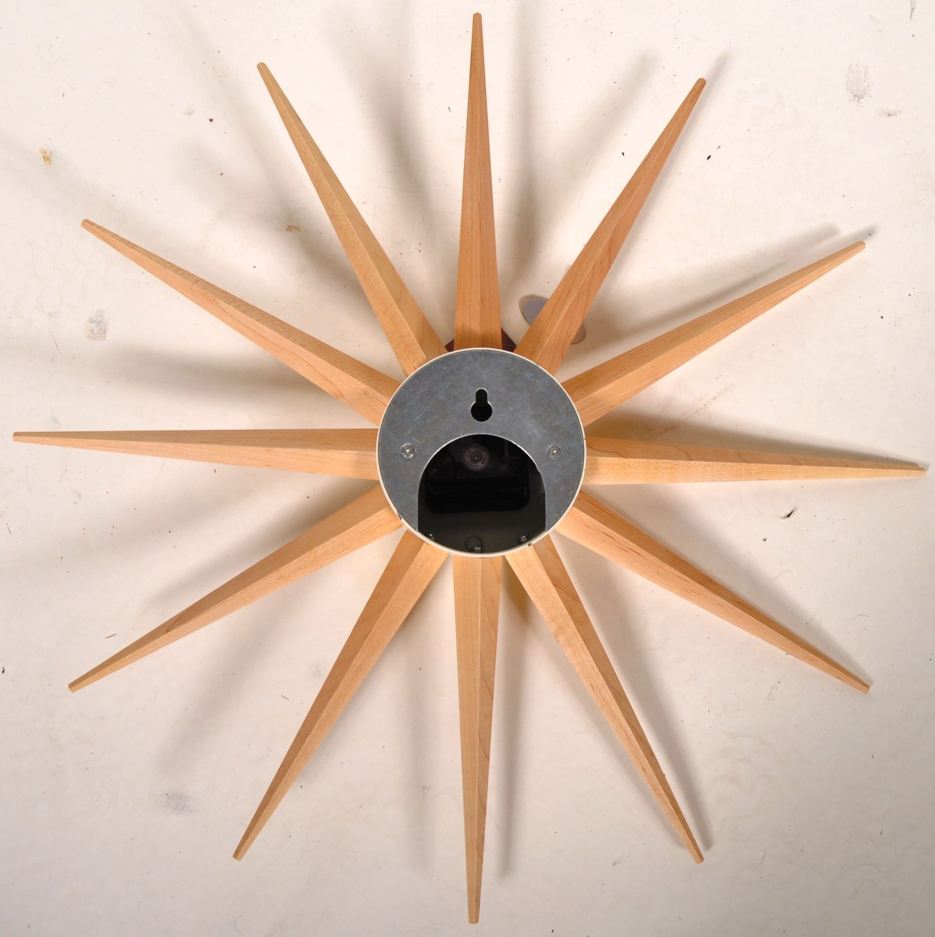 AFTER GEORGE NELSON - CONTEMPORARY STARBURST CLOCK - Bild 5 aus 5