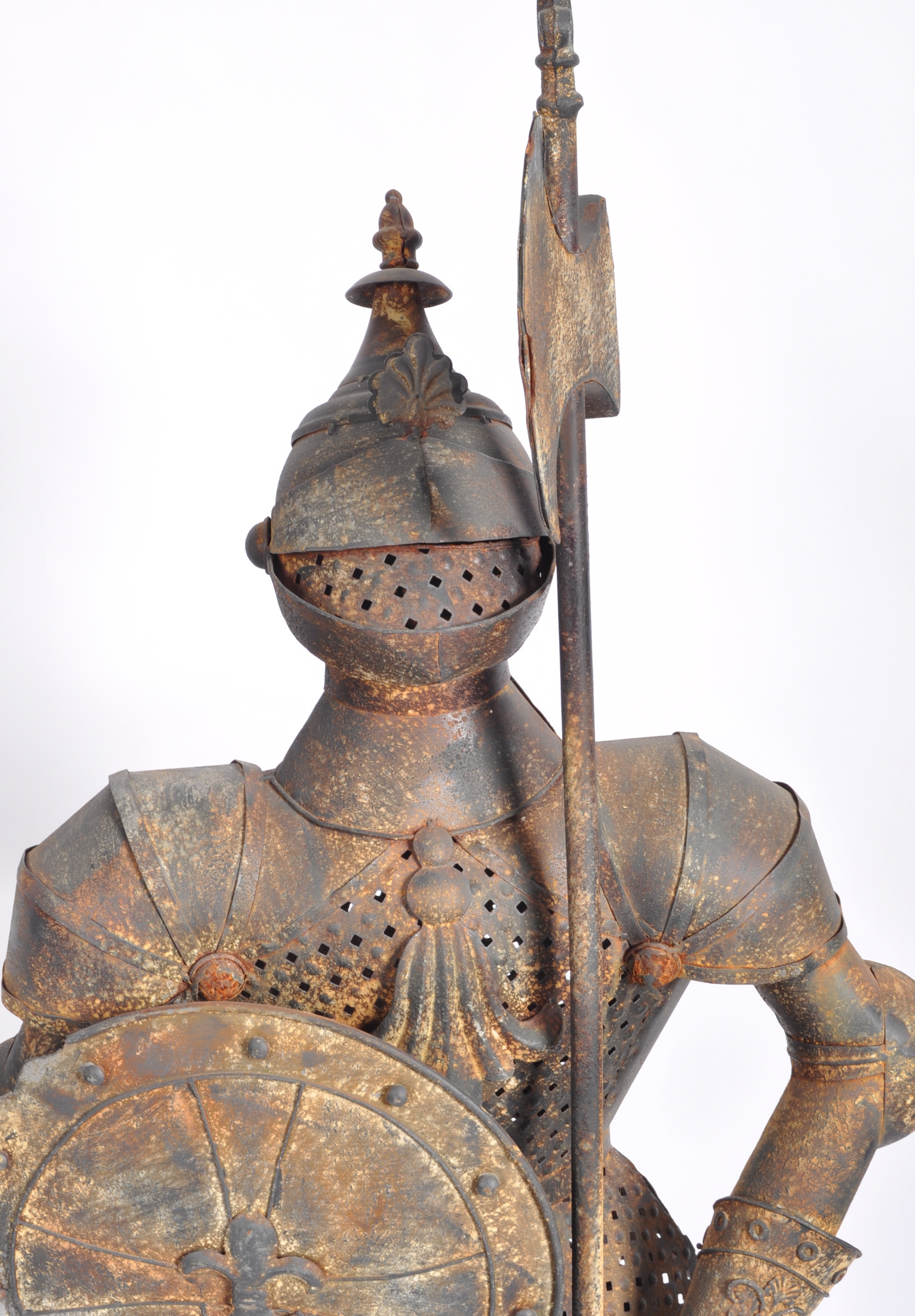 LARGE MEDIEVAL HALF SIZE MODEL SUIT OF ARMOUR - Image 2 of 4