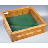 HENRI WINTERMANS VINTAGE DUTCH CIGARS COUNTER TOP CABINET