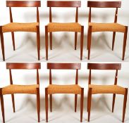 ARNE HOVMAND-OLSEN - MOGENS KOLD - SET OF SIX DINING CHAIRS