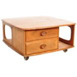 ERCOL - PANDORA SOLID ELM COFFEE TABLE