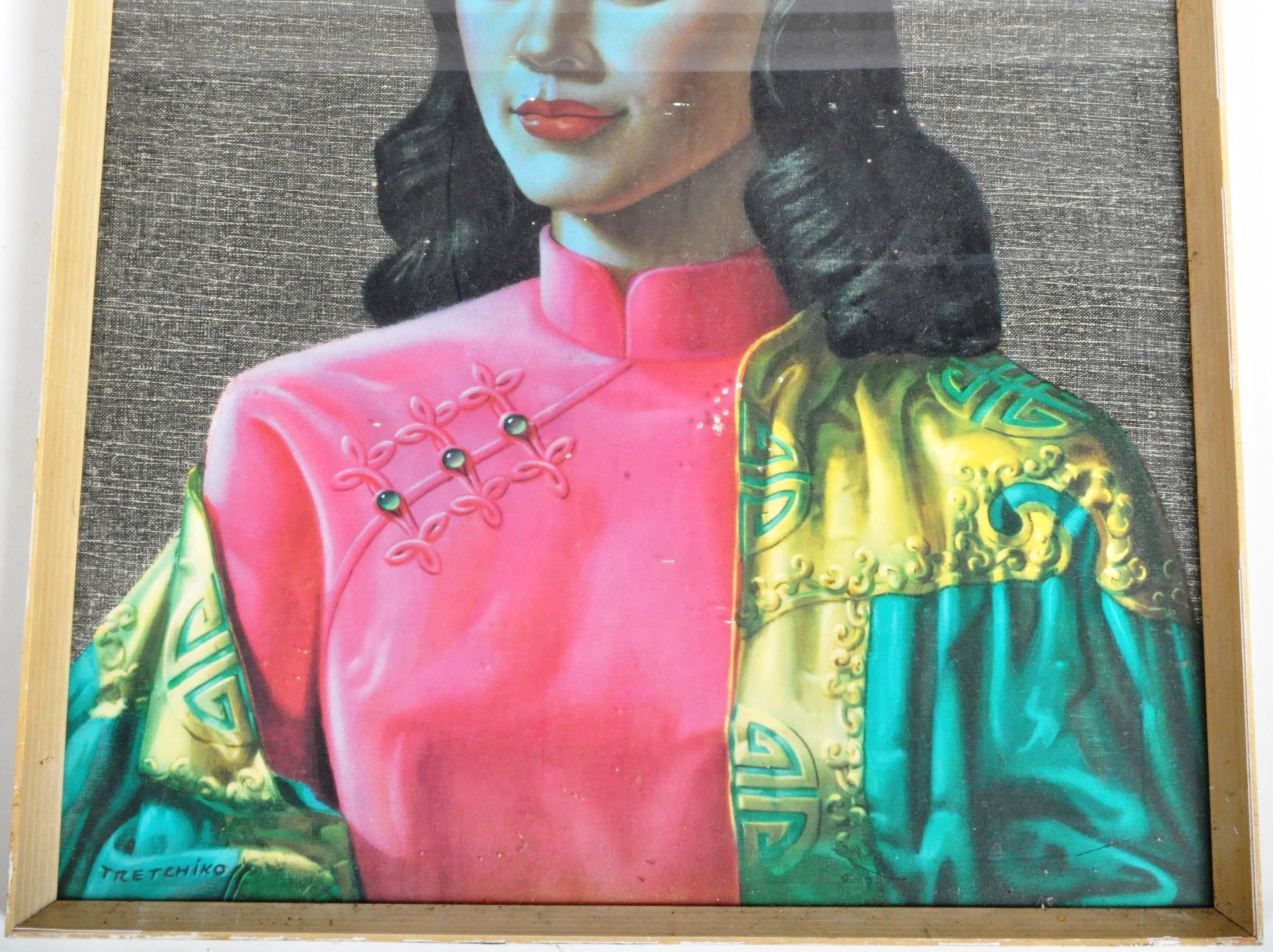 AFTER TRETCHIKOFF - MISS WONG - RETRO VINTAGE PRINT - Image 5 of 7