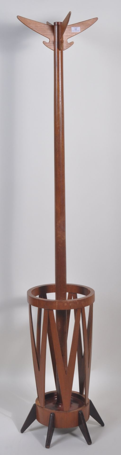 RETRO VINTAGE MID 20TH CENTURY ATOMIC COAT STAND - Image 2 of 4