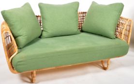 CANE-LINE - NEST MODEL - CONTEMPORARY CANE SOFA SETTEE