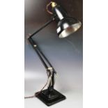 HERBERT TERRY - 1227 - ORIGINAL BLACK FINISH ANGLEPOISE LAMP