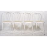 SET OF RETRO VINTAGE THONET INSPIRED CAFE BISTRO CHAIRS