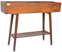 MID 20TH CENTURY RETRO TEAK WOOD PLANT STAND