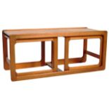 MCINTOSH - MID CENTURY TEAK WOOD NESTING TABLES