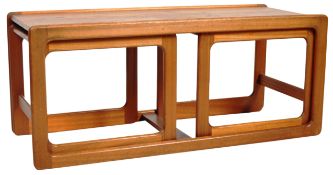 MCINTOSH - MID CENTURY TEAK WOOD NESTING TABLES