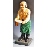 VINTAGE MID 20TH CENTURY NOVELTY BUTLER STAND STATUE
