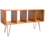 CONTEMPORARY MODERNIST MINIMALIST LOW OAK SIDEBOARD MEDIA UNIT