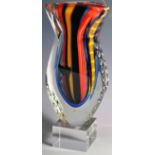 20TH CENTURY ITALIAN MURANO STUDIO ART GLASS VASE