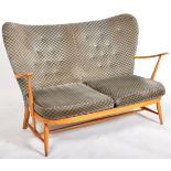 LUCIAN ERCOLANI - ERCOL MODEL 312 TWO SEATER WINGBACK SOFA